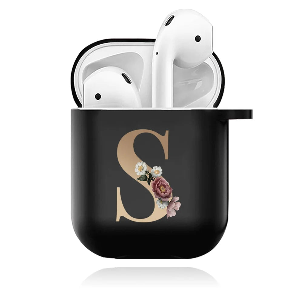 Cute Floral Gold Initial Alphabet Letter Case For Airpods - Premium Airpods Cases from Dressmycell.com - Just $14! Shop now at Dressmycell.com Cute Floral Gold Initial Alphabet Letter Case For Airpods - Premium Airpods Cases from Dressmycell.com - Just $14! Shop now at Dressmycell.com